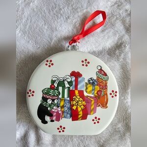 Temp-tations 5" Ceramic Ornament Recipe On The Back